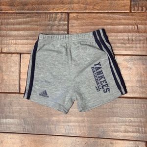 6-9mo Infant Adidas Yankee Baseball Shorts